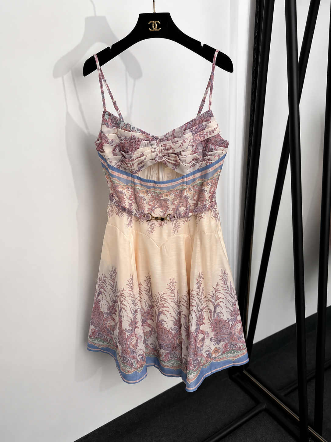 Provence Bloom Mini Dress