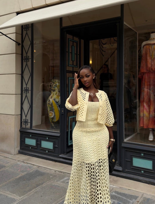 Yellow Rose Dress