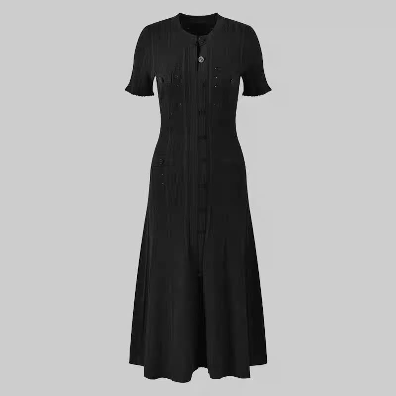 Black Knitted Dress