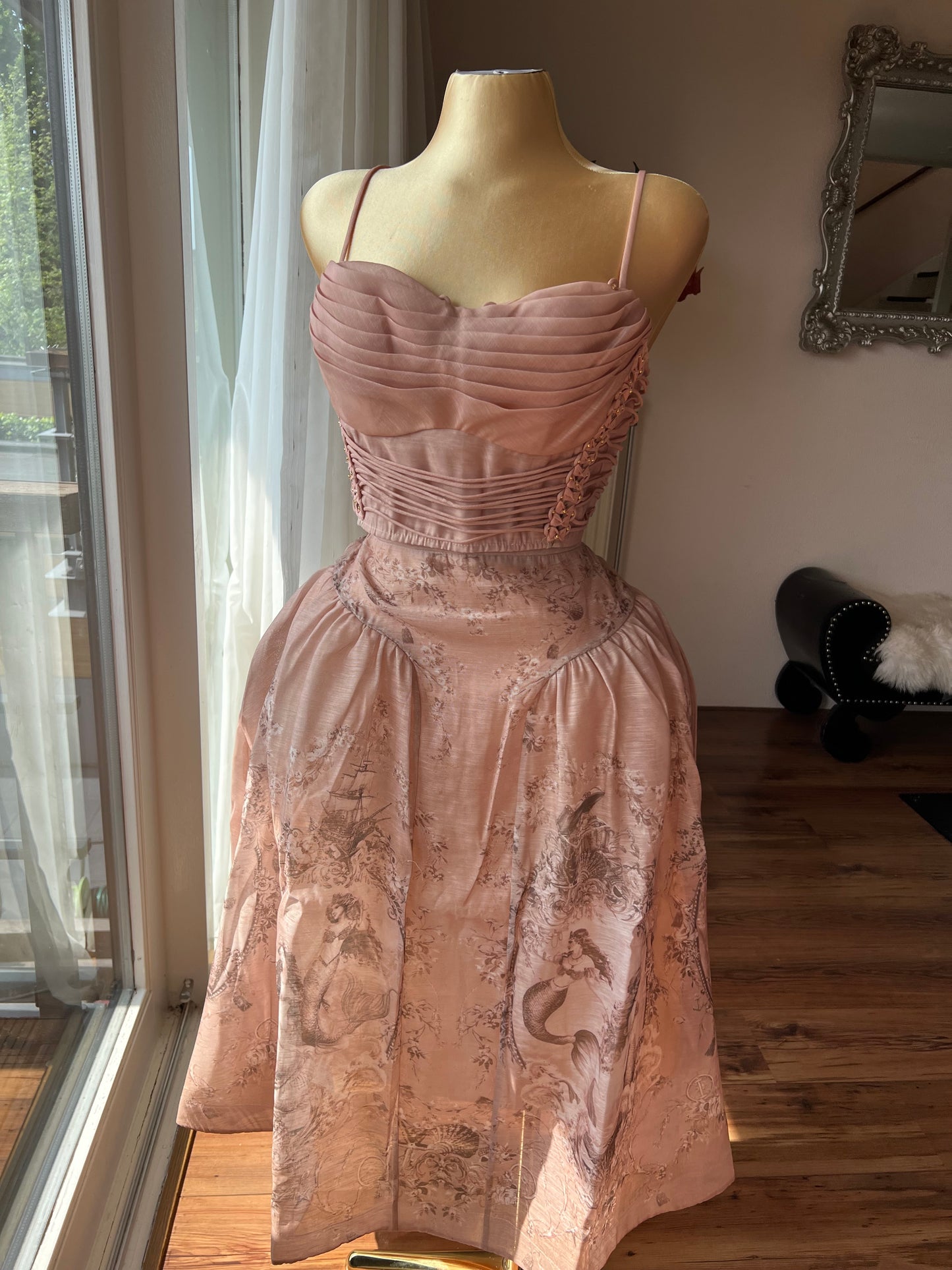 Cream Flourish Two Piece
