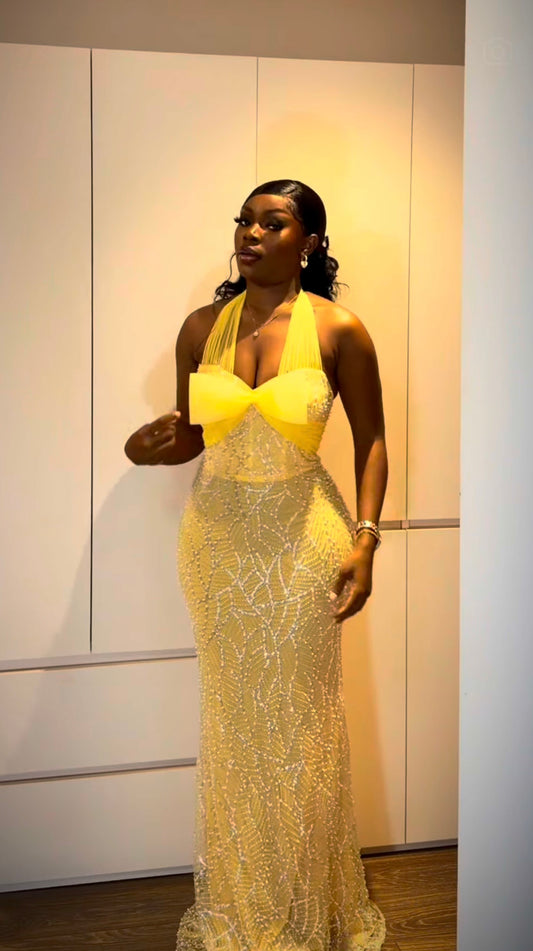 Yellow Lemon Dress
