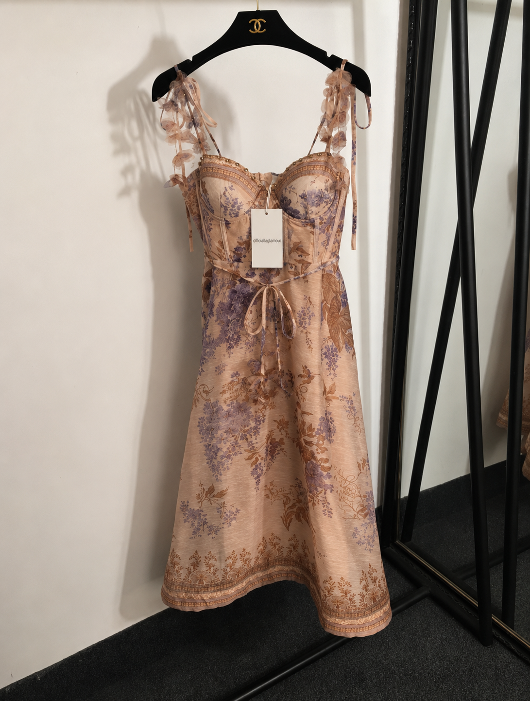 Lavande Bloom Midi Dress